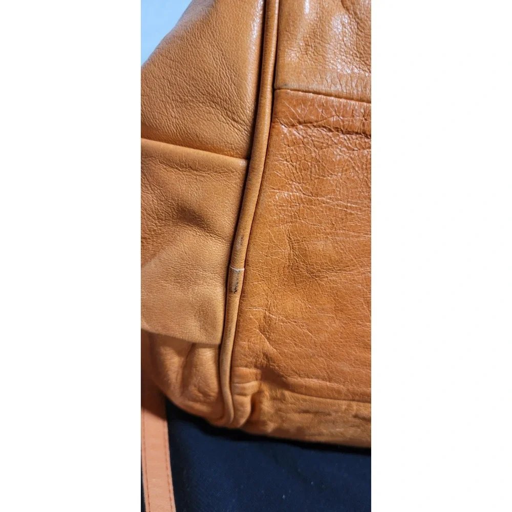 Chloé orange leather